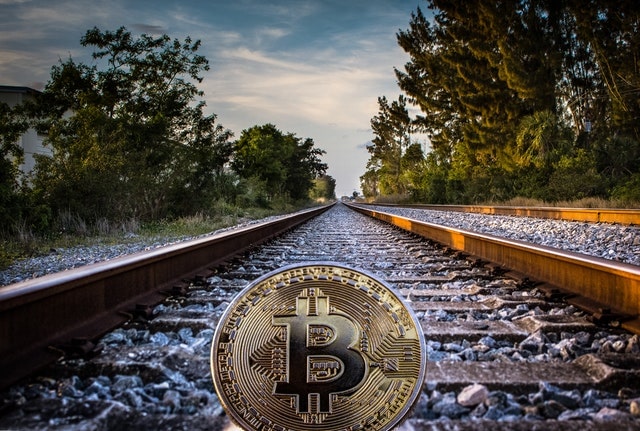 Bitcoin on a railway