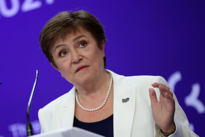 Managing Director of the International Monetary Fund (IMF) Kristalina Georgieva, Sofia, Bulgaria