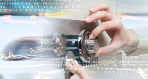 What happens when tokens unlock - we answer the question in this article. Image depicts someone opening a vault