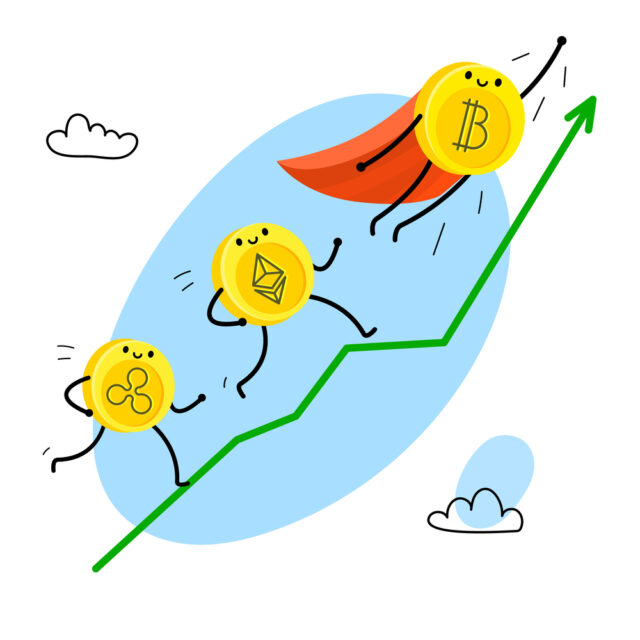 Bitcoin Back Up, Altcoins Surge