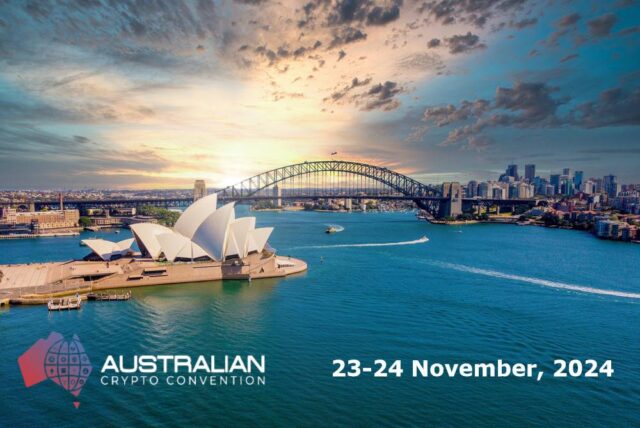 Australian Crypto Convention 2024 Get ready for Australian Crypto Convention 2024 in Sydney.