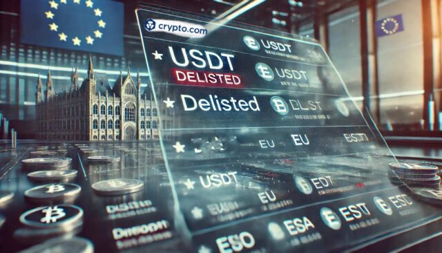 Crypto.com delists USDT in Europe as MiCA regulations tighten