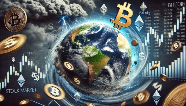 Bitcoin tumbles amidst trade tensions.