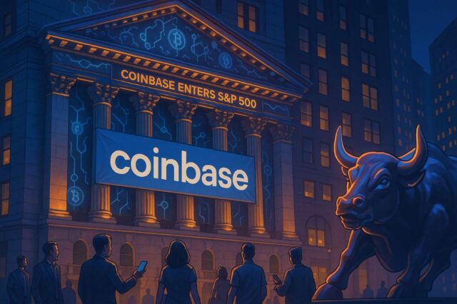 Coinbase entering S&P 500