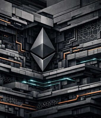 Visual representation of Ethereum’s infrastructure with visible internal layers, symbolizing the network’s shift toward treating security as core infrastructure.