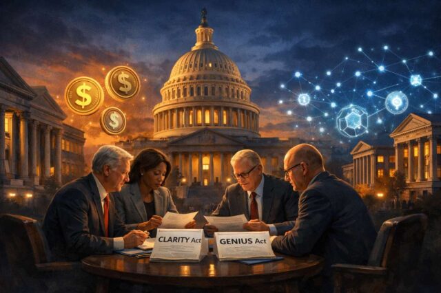 CLARITY Act Talks Resume as Senators Seek Stablecoin Yield Compromise